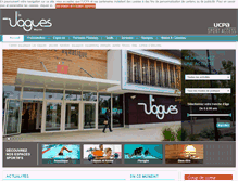 Tablet Screenshot of les-vagues.com